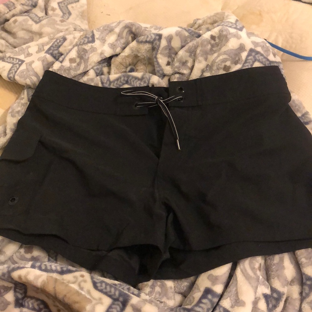 Jag Black Boat Shorts Swimming Shorts